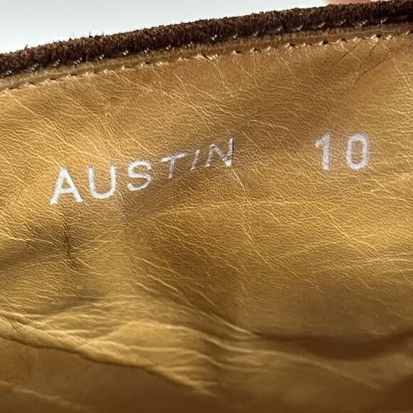 Faconnable Austin Chukka Boots Men Size 10 Brown Suede Lined Ankle Comfort Shoes main image 4